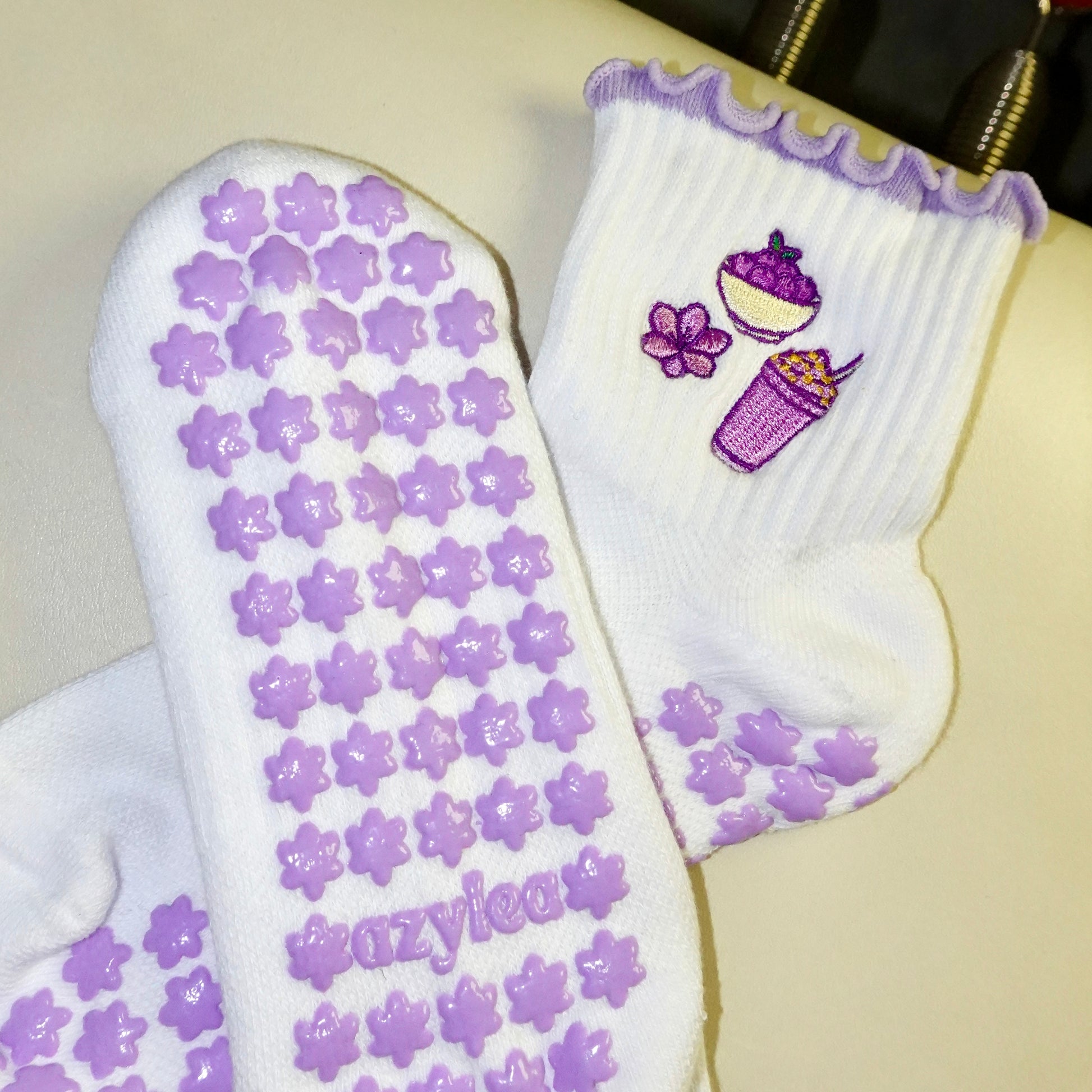 Acai Smoothie Grip Socks