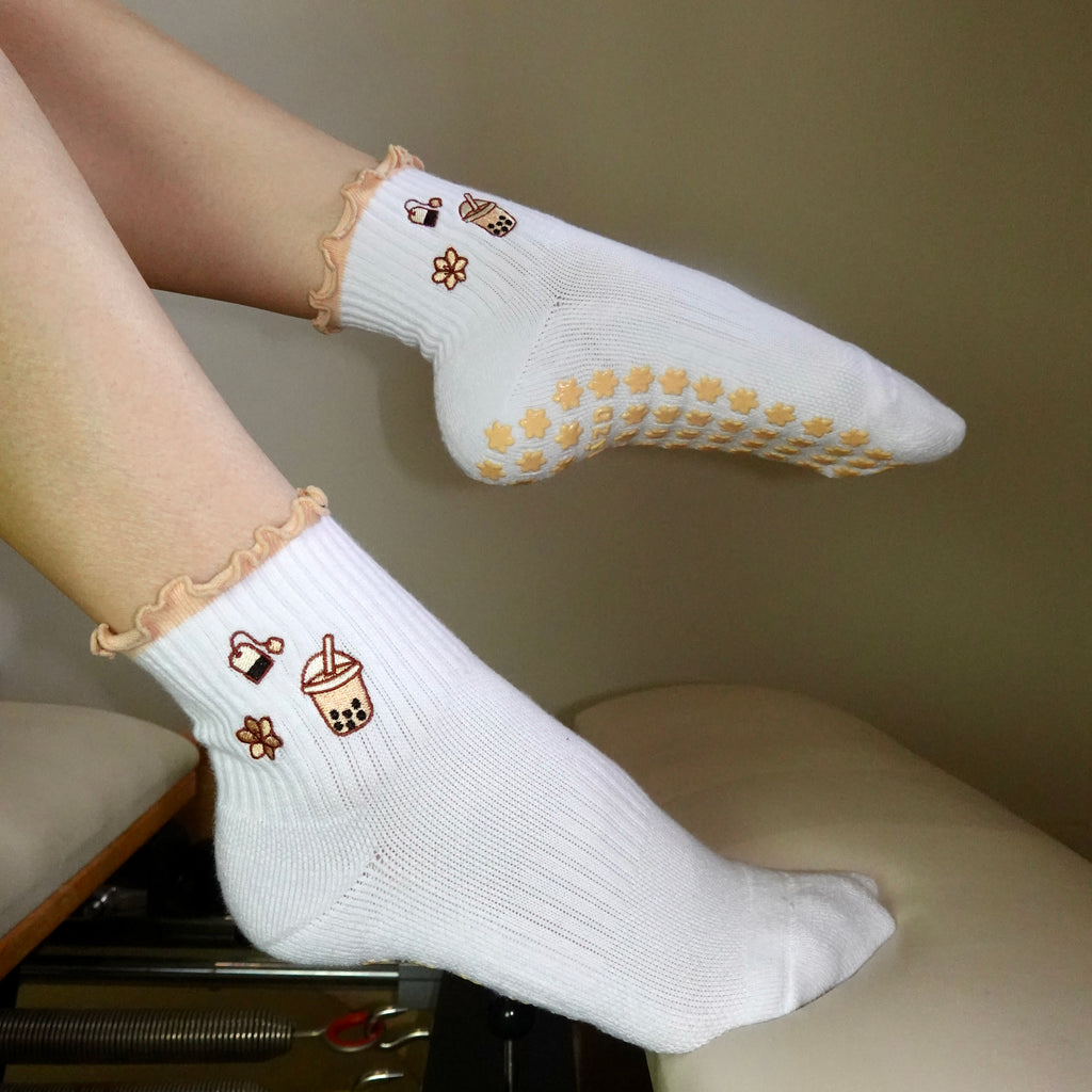 Boba Grip Socks