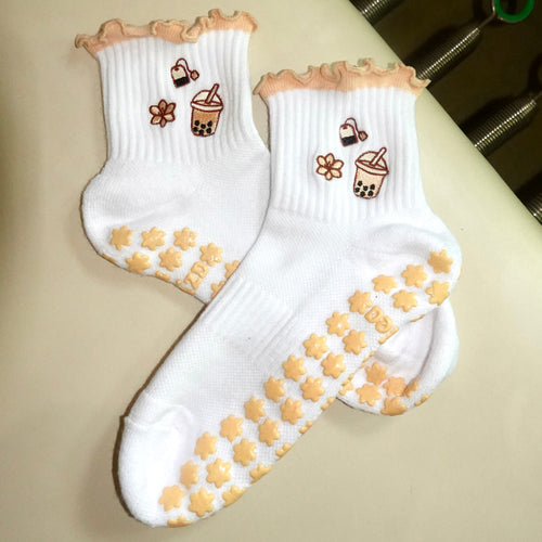 Boba Grip Socks
