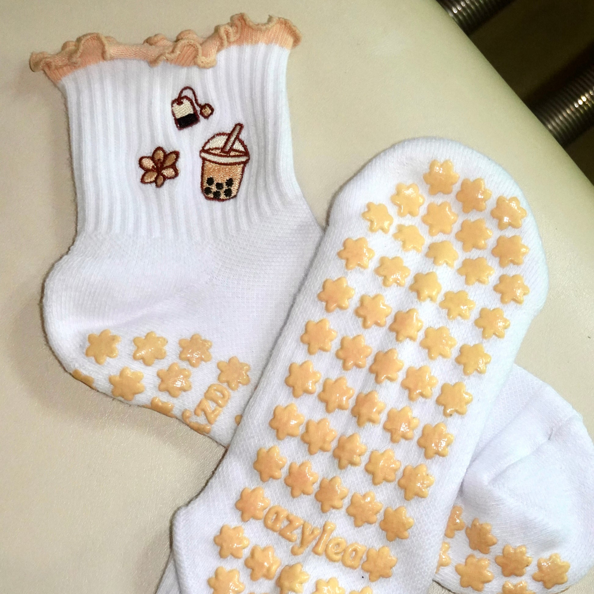 Boba Grip Socks