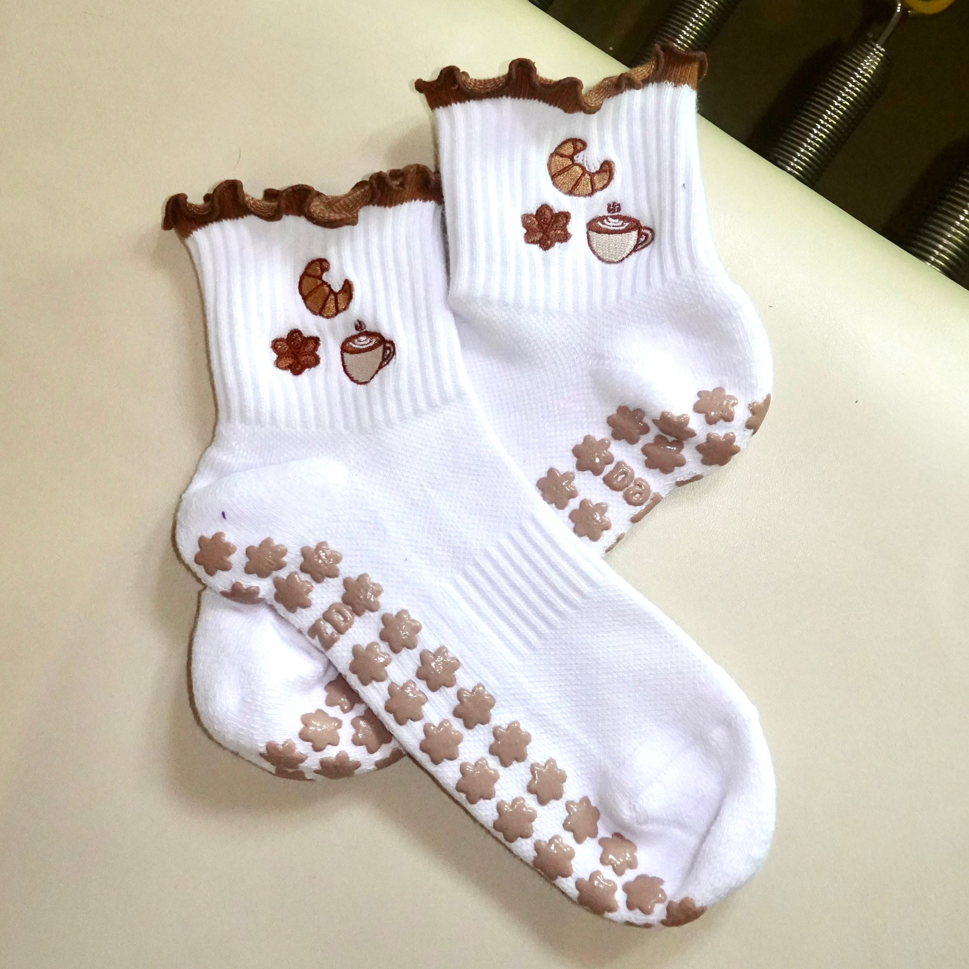 Coffee Grip Socks