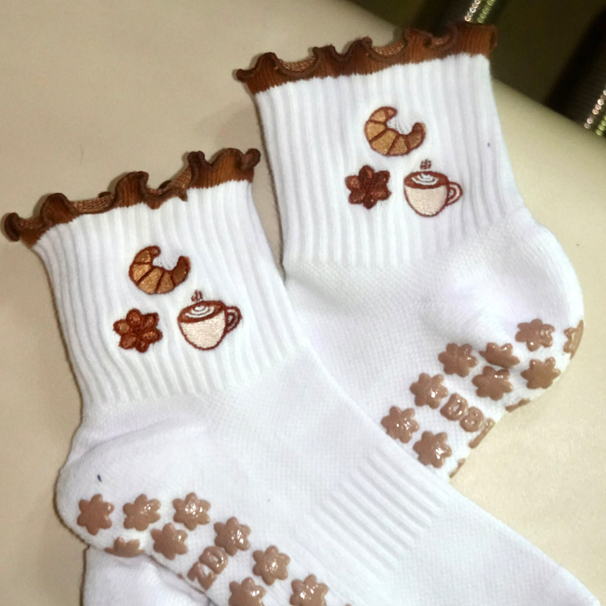 Coffee Grip Socks