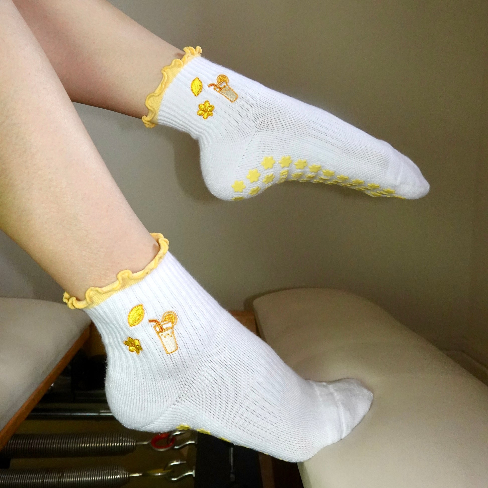 Lemonade Grip Socks